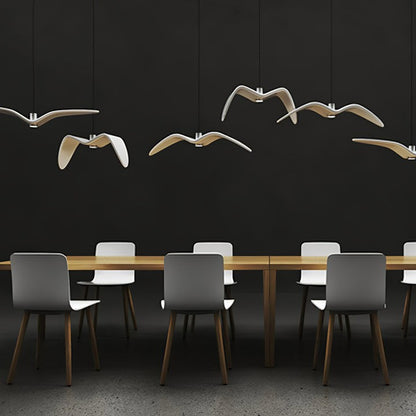 Bird-Inspired Wing LED Pendant Light