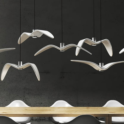 Bird-Inspired Wing LED Pendant Light