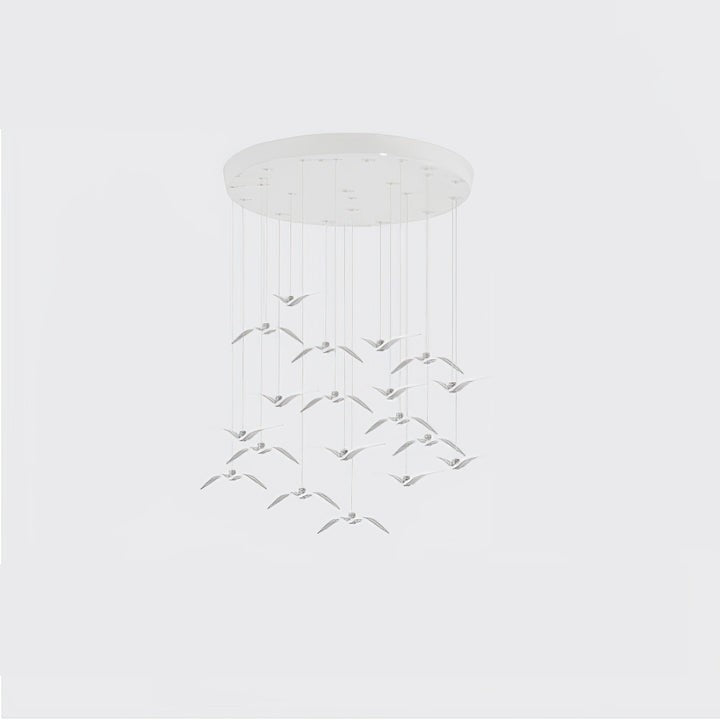 Bird-Inspired Wing LED Pendant Light