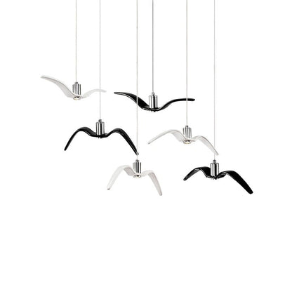 Bird-Inspired Wing LED Pendant Light