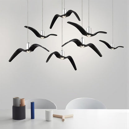 Bird-Inspired Wing LED Pendant Light