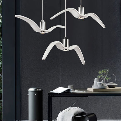 Bird-Inspired Wing LED Pendant Light