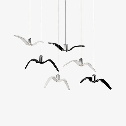 Bird-Inspired Wing LED Pendant Light