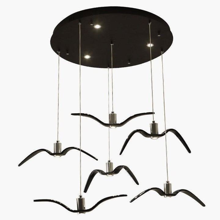 Bird-Inspired Wing LED Pendant Light