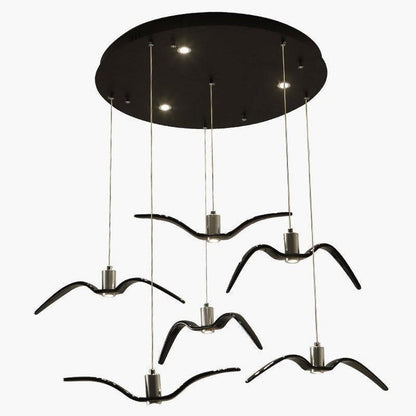 Bird-Inspired Wing LED Pendant Light