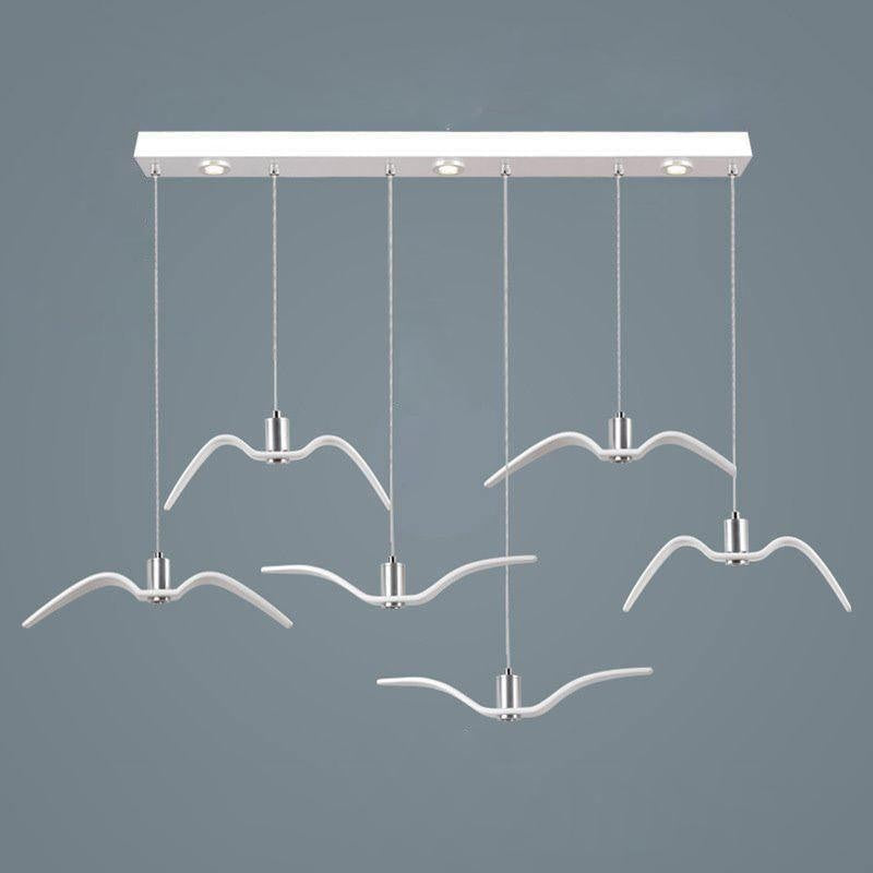 Bird-Inspired Wing LED Pendant Light