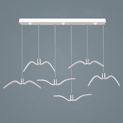 Bird-Inspired Wing LED Pendant Light