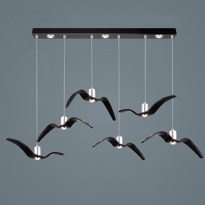 Bird-Inspired Wing LED Pendant Light