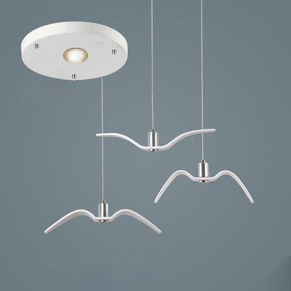 Bird-Inspired Wing LED Pendant Light