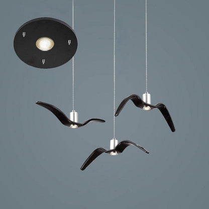 Bird-Inspired Wing LED Pendant Light