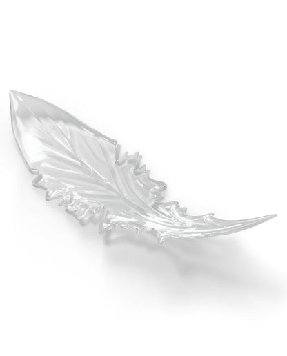 Botanical Crystal Leaf LED Chandelier
