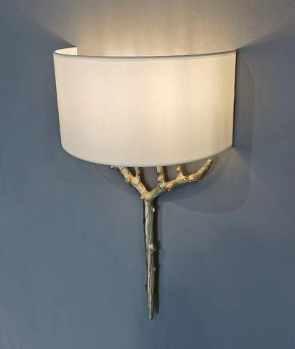 Brass Branch LED Wall Light Fixture