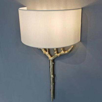 Brass Branch LED Wall Light Fixture