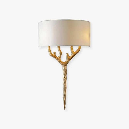 Brass Branch LED Wall Light Fixture