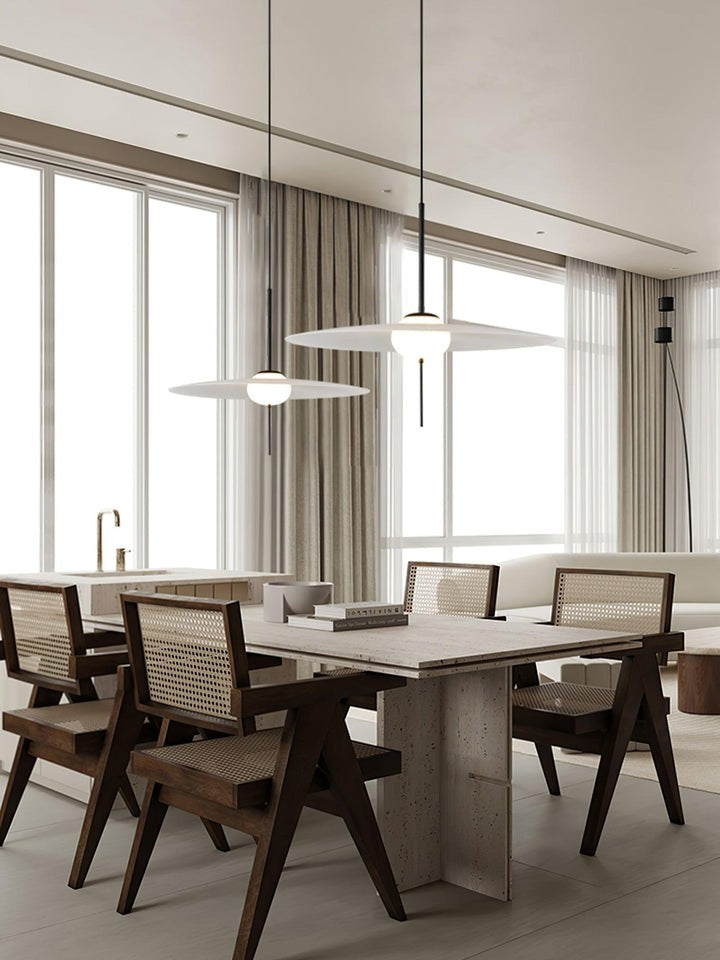 Celestial Floating Disk LED Pendant Lamp
