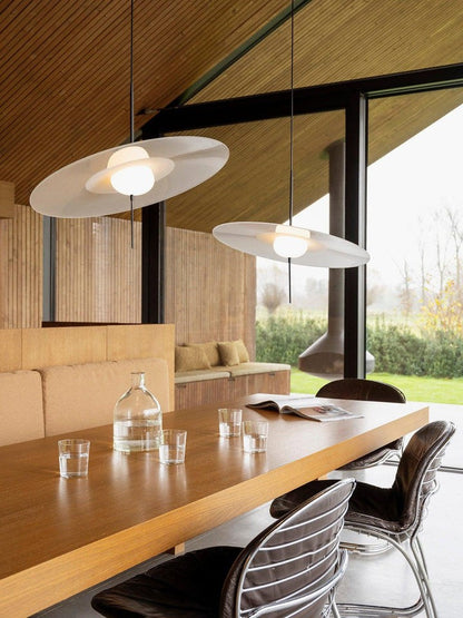 Celestial Floating Disk LED Pendant Lamp