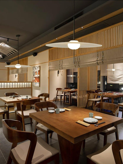 Celestial Floating Disk LED Pendant Lamp
