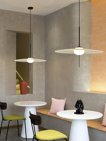 Celestial Floating Disk LED Pendant Lamp