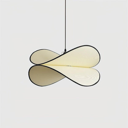 Chloe Wave-Shape Fabric Pendant Light