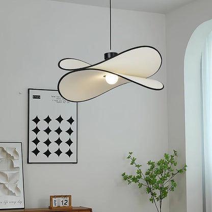 Chloe Wave-Shape Fabric Pendant Light