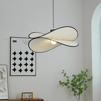 Chloe Wave-Shape Fabric Pendant Light