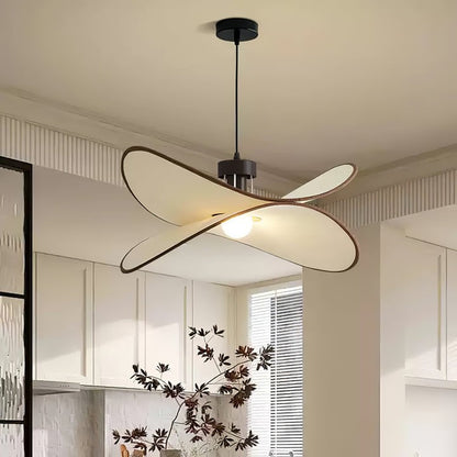 Chloe Wave-Shape Fabric Pendant Light