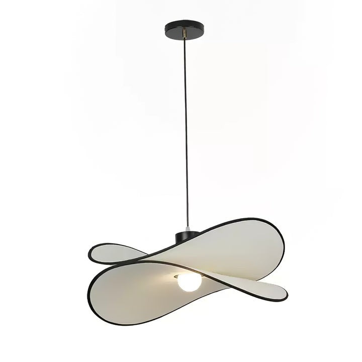 Chloe Wave-Shape Fabric Pendant Light