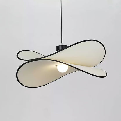 Chloe Wave-Shape Fabric Pendant Light