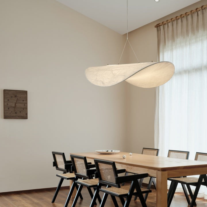 Cloud Effect Silk LED Pendant Light