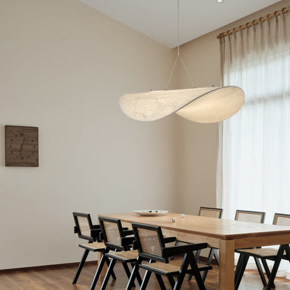 Cloud Effect Silk LED Pendant Light