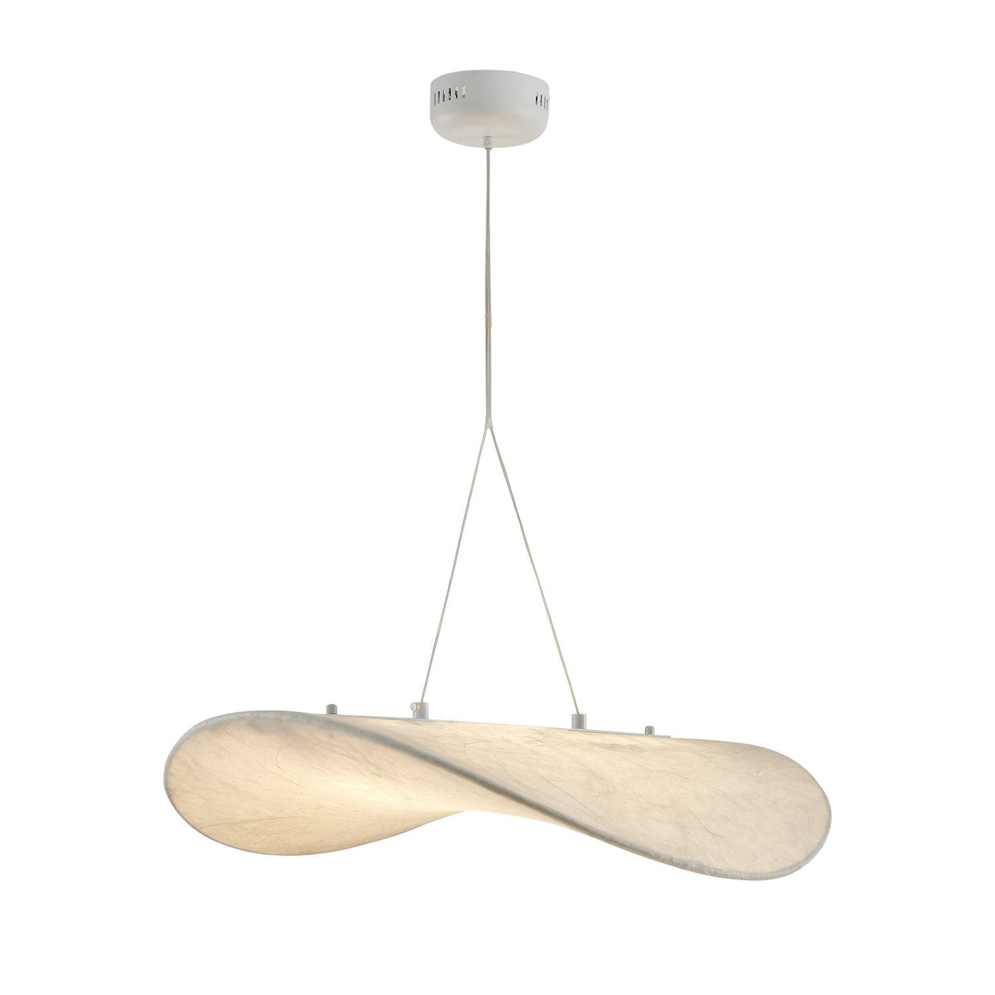 Cloud Effect Silk LED Pendant Light