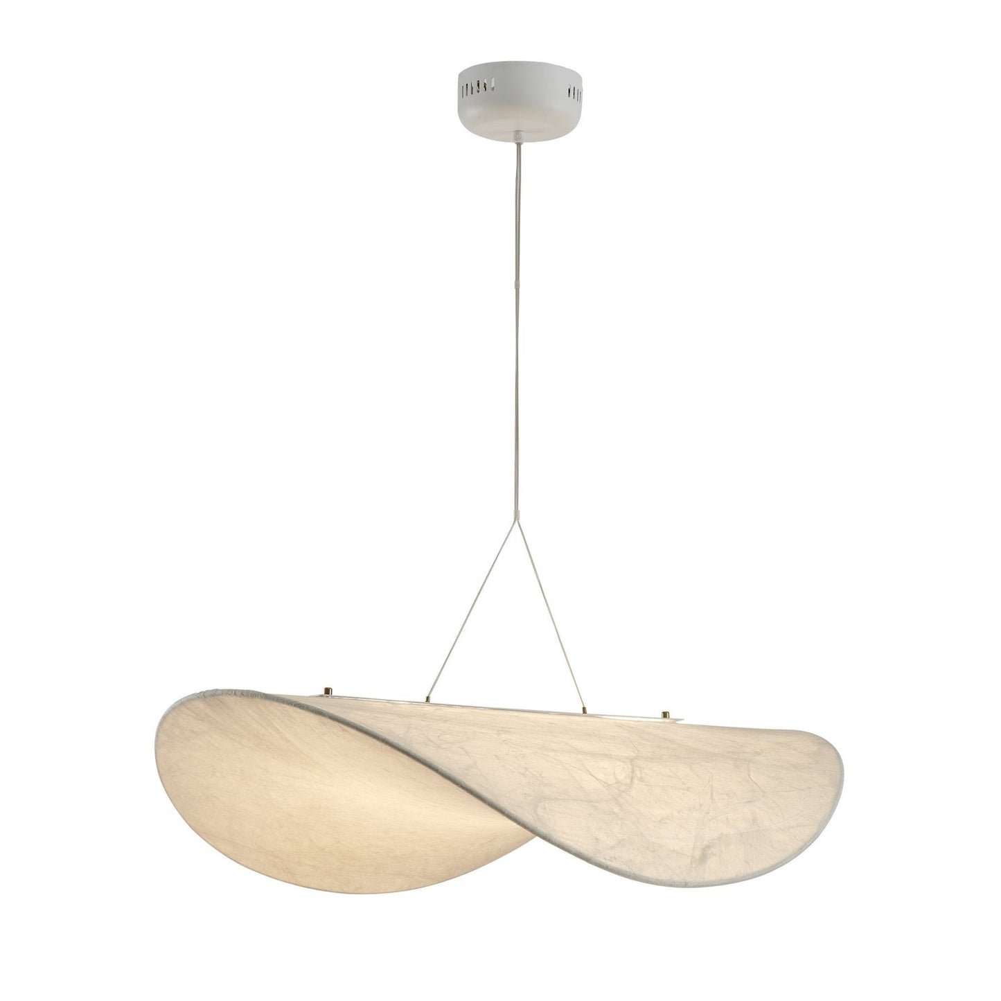 Cloud Effect Silk LED Pendant Light