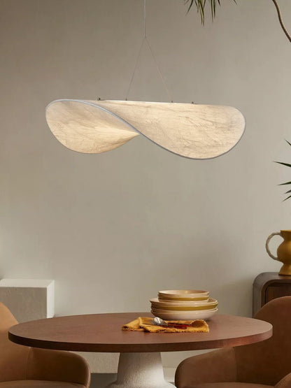Cloud Effect Silk LED Pendant Light