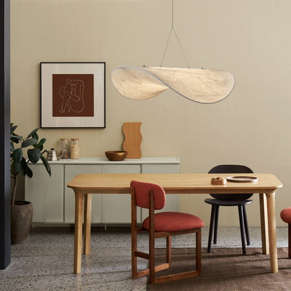 Cloud Effect Silk LED Pendant Light