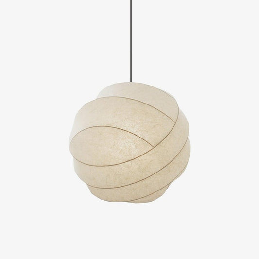 Cocoon Fiber Orbital Pendant Light – Modern LED Fixture