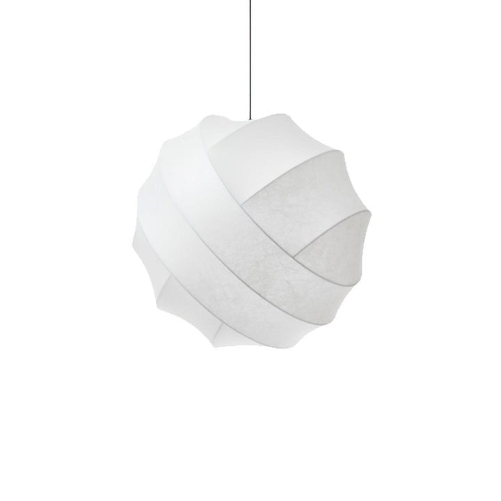 Cocoon Fiber Orbital Pendant Light – Modern LED Fixture