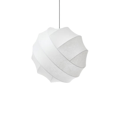 Cocoon Fiber Orbital Pendant Light – Modern LED Fixture