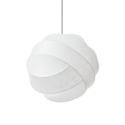 Cocoon Fiber Orbital Pendant Light – Modern LED Fixture
