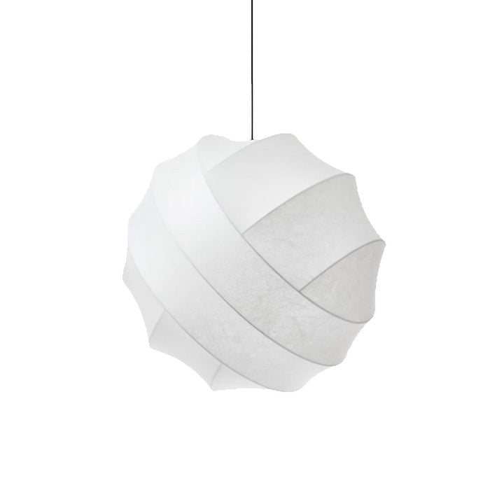 Cocoon Fiber Orbital Pendant Light – Modern LED Fixture