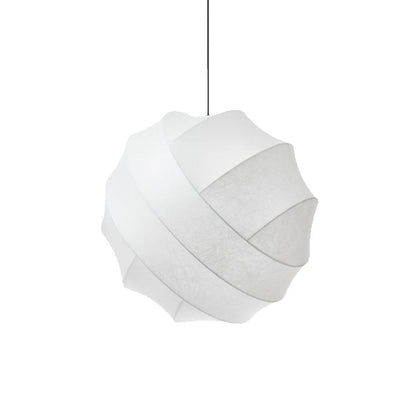 Cocoon Fiber Orbital Pendant Light – Modern LED Fixture