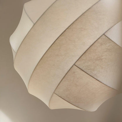 Cocoon Fiber Orbital Pendant Light – Modern LED Fixture