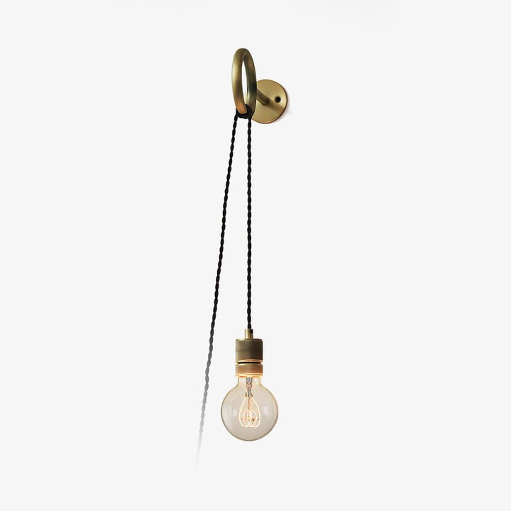 Copper Loop Wall Sconce – Minimalist Design
