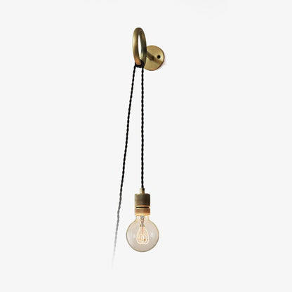 Copper Loop Wall Sconce – Minimalist Design