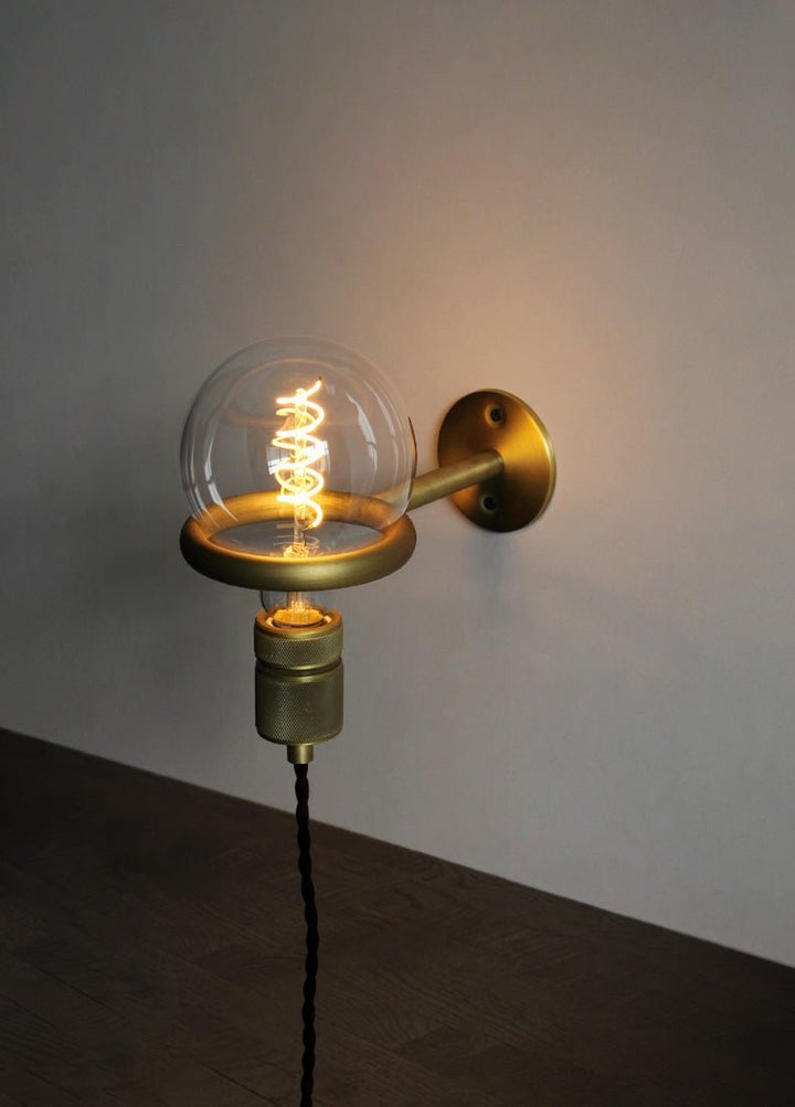 Copper Loop Wall Sconce – Minimalist Design