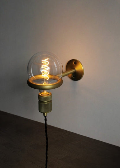 Copper Loop Wall Sconce – Minimalist Design