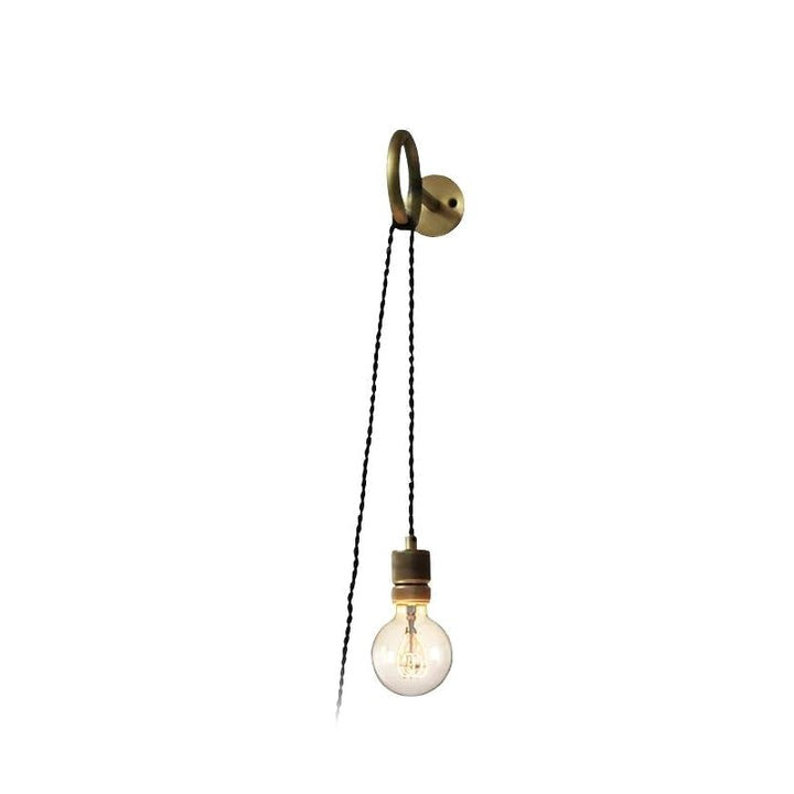 Copper Loop Wall Sconce – Minimalist Design