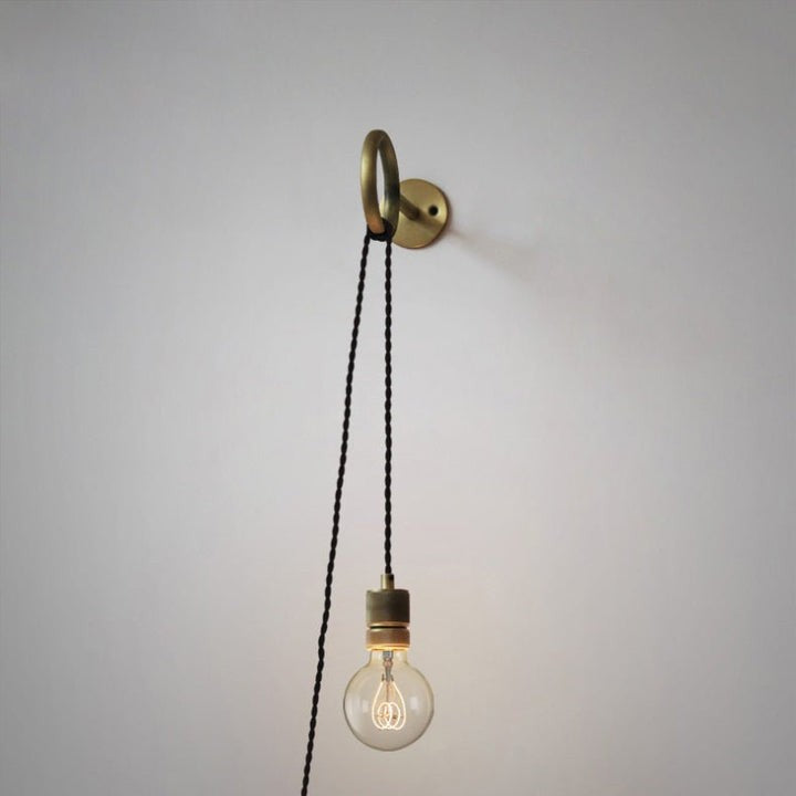 Copper Loop Wall Sconce – Minimalist Design