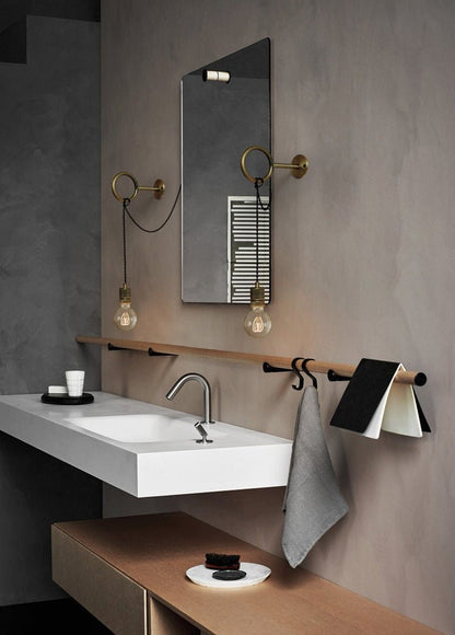 Copper Loop Wall Sconce – Minimalist Design