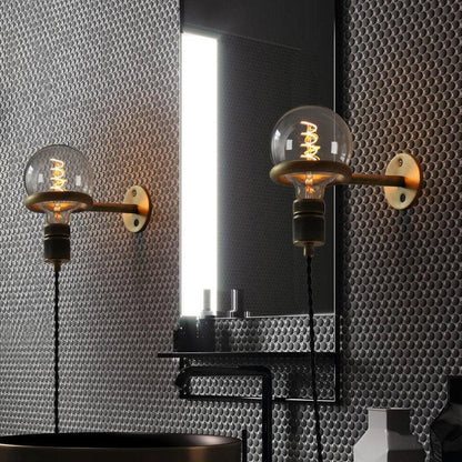 Copper Loop Wall Sconce – Minimalist Design