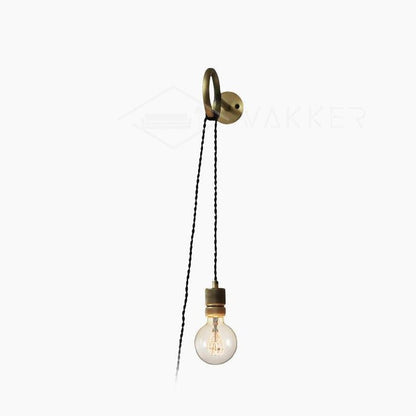 Copper Loop Wall Sconce – Minimalist Design